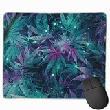 Alfombrilla De Ratón Ganja Galaxy Mousepad Antideslizante De