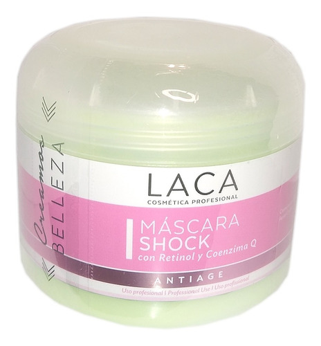 Máscara Shock Antiage Laca Rejuvenece Atenúa Arrugas