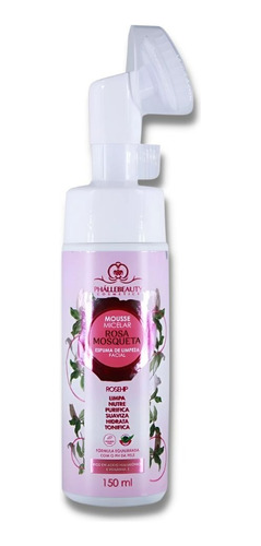 Espuma De Limpeza Facial Mousse Micelar Rosa Mosqueta