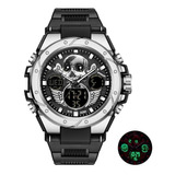 Reloj Dual Militar Deportivo Chopper Calavera Anti Shock Sd