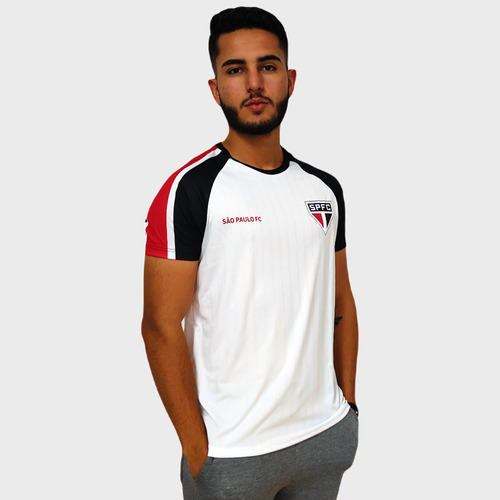 Camisa São Paulo Quad Símbolo Branca Oficial