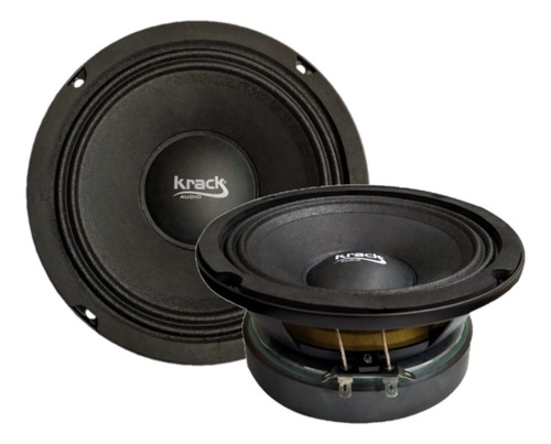 Par De Medio Rango Krack Audio 200 Watts Rms Kpm-6400