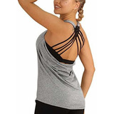 Icyzone Yoga Tops Entrenamientos Ropa Ropa Deportiva Sujetad