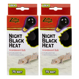 Zilla Night - Bombilla Incandescente Para Reptiles (2 Unidad