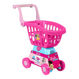 Carrinho De Compras Infantil Da Barbie 50cm - Cotiplás 2493