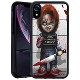 Funda iPhone XR, Chucky Scary Doll Horror Design Suave ...