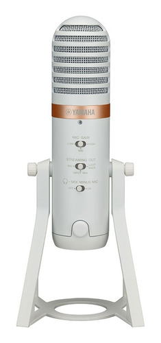 Micrófono Usb Para Streaming Yamaha Ag01w