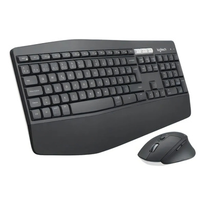 Kit de teclado y mouse inalámbrico Logitech MK850 Español Latinoamérica de color negro | Envío gratis
