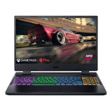 Notebook Gamer Acer 15'6+ Core I5+16 Gb Ram+rtx4050+512ssd Cor Preto