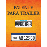 Patente Para Trailer