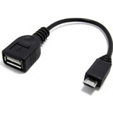 Cable Adaptador Otg Noga Usb A Micro Usb Tablet Celular Color Negro