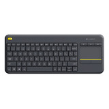 Teclado Logitech K400 Plus Sem Fio - Preto