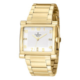 Relógio Champion Feminino Analógico Elegance Dourado Cn25369