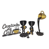 Kit Cantinho Do Café Bob Robert Plant Bbb Xícara Flutuante 