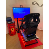 Simulador De Corrida (cockpit Logitech + Basemotion Kers Sim