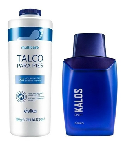 Talco Pies Multicare 500gr + Kalos Sport - Esika