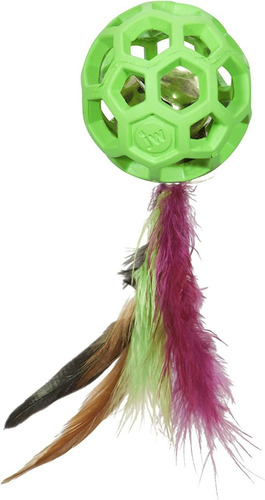 Pelota De Plumas Con Campana Para Gatos Petmate