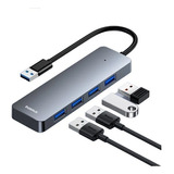 Baseus Usb Hub 4 Portas Abs 3.0 Laptop Xiaomi Lenovo Pc Mac