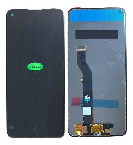 Tela Frontal Display Compatível Moto G9 Plus Xt2087 S/aro