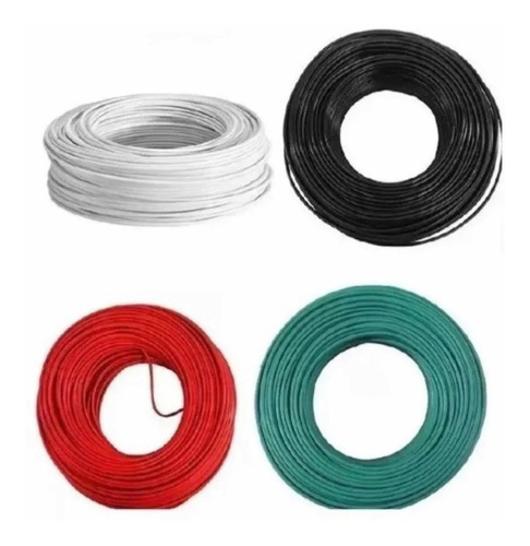 Cable 12 Iusa Thw-ls Cobre 19 Hilos Antiflama 600v Colores.