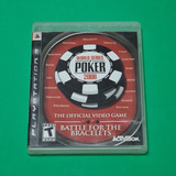 World Series Of Poker 2008 Ps3 Original - Só Box E Manual