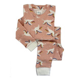 Pijama Largo Niños/as 100% Algodón Unicornio