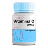 Vitamina C 500mg 120 Capsulas Manipulado