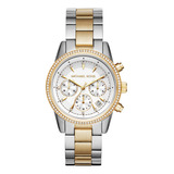 Reloj Michael Kors Ritz Para Mujer En Tono Plateado Mk6474