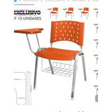 Cadeiras Escolar Laranja