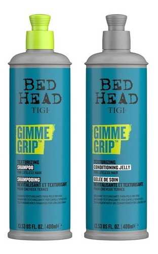 Tigi Gimme Grip Shampoo + Acondicionador Texturizante 400ml