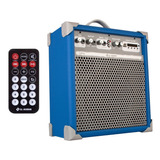 Caixa Multiuso Ll Audio Up 8 Sky Blue Bt/usb/sd/fm 55w