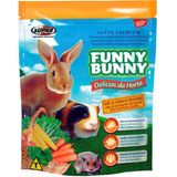 Ração Funny Bunny Delícias Da Horta Coelho 1,8kg
