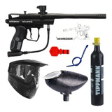 Spyder Aggressor Paquete Marcadora Co2 Gotcha Paintball X P