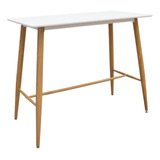 Mesa Alta  Rectangular De Diseño Eames