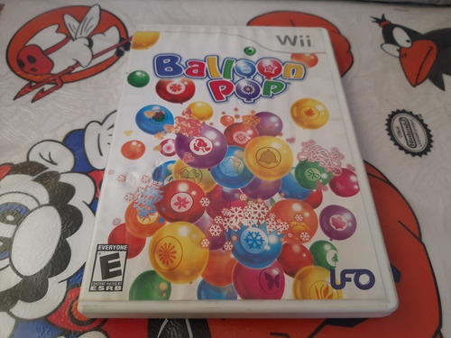 Balloon Pop De Wii O Wii U Juego Raro De Ufo,funcinando