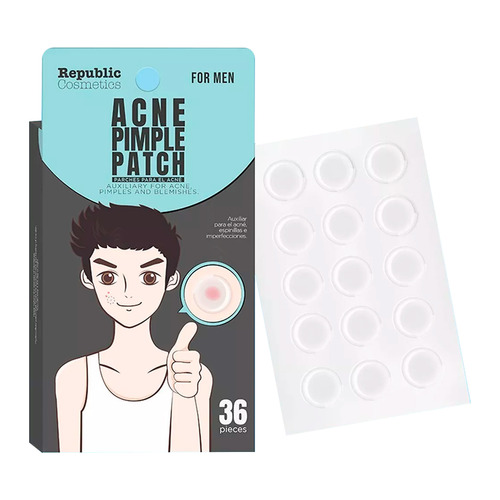 Parches Auxiliar De Acne Elimina Puntos Negros Hombre 36 Pcs Tipo De Piel Mixta