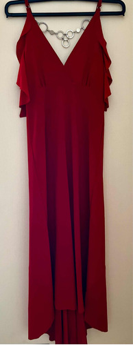 Vestido De Fiesta Mujer Rojo Talla S