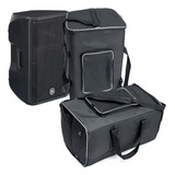 Kit 2 Case Bolsa Bag Para Som Yamaha Dbr10 Resistente Top