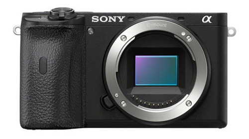 Cámara Profesional Sony De 24.2mp Montura E - Ilce-6600 Color Negro