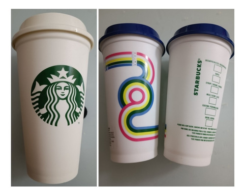 3 Termos Para Café Starbucks  Reutilizable Original Nuevo