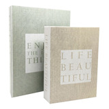 Caixa Livro Grande: Enjoy G +  Life Beautiful M