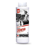 Aceite Para Motor Ipone 4t M4 20w50 Mineral De Moto