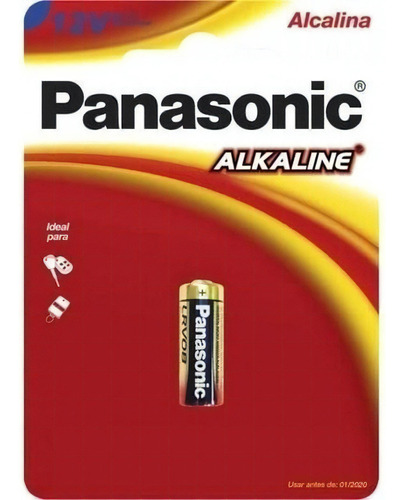 Bateria Alcalina Panasonic 12v Lrv08 /mn21 A23  V23ga / 23a