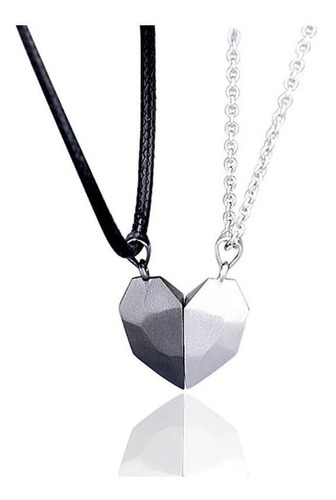 Collar Magnetico Corazon Iman Para Parejas Regalo Perfecto