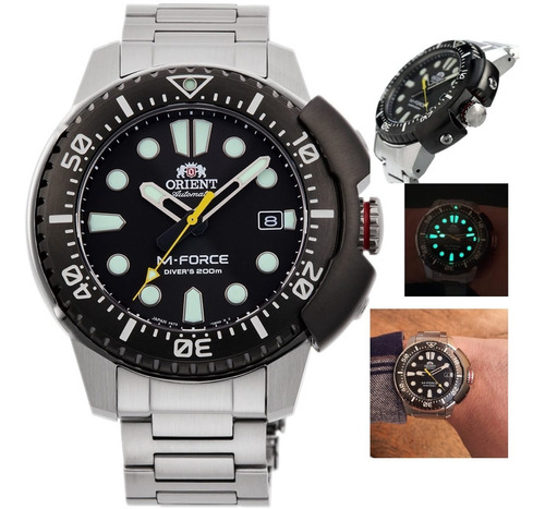 Relógio Orient M-force Diver Masculino Automático Original