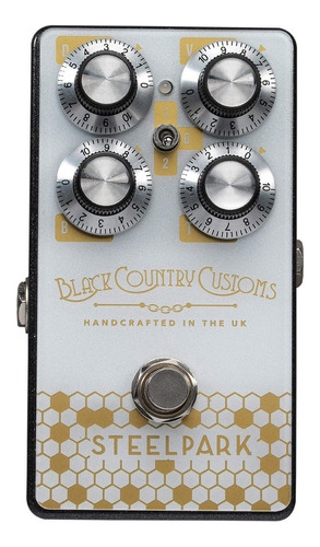 Pedal De Efecto Laney Bcc-steelpark Over Drive En Caja Color Gris