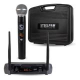 Micrófono Profesional Inalámbrico Steelpro - Uhf-607