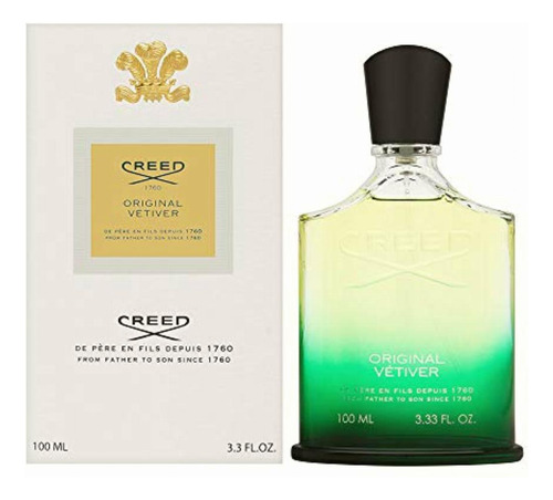 Creed Original Vetiver For Men Edp 3.3 Oz / 100 Ml