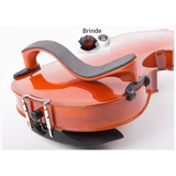 Espaleira Violino 4/4 E 3/4  Cor Madeira Profissional + Breu