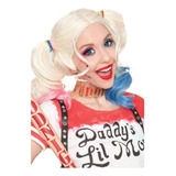 Peluca Harley Quinn Dc Disfraz Cosplay Batman Guason